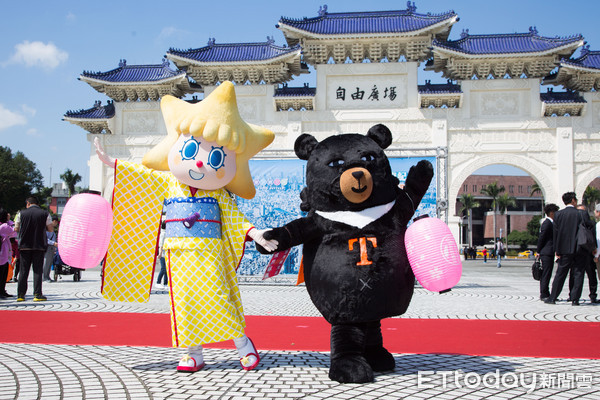 ▲▼東京晴空塔妹妹邀台灣各縣市吉祥物大集合！共同宣傳台灣之美！。（圖／記者季相儒攝）