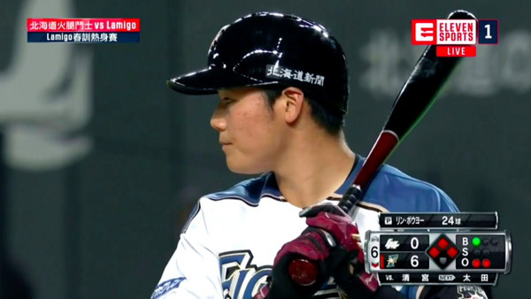 ▲清宮幸太郎 。（圖／翻攝CPBL.TV）