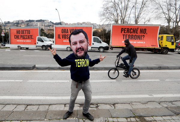▲聯盟黨魁薩爾維尼（Matteo Salvini）。（圖／取自路透社）