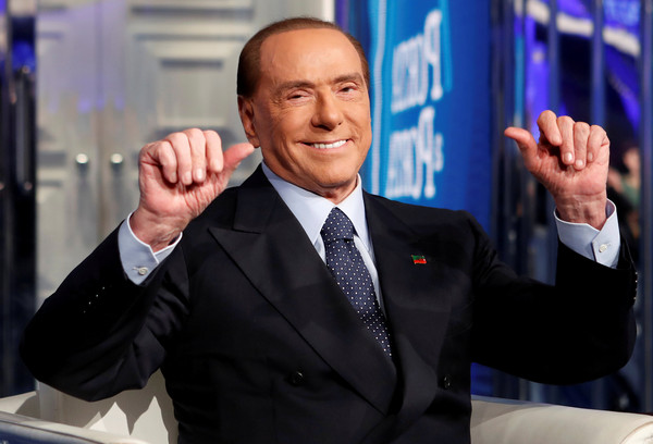 ▲▼義大利前總理貝魯斯柯尼（Silvio Berlusconi）。（圖／路透社）