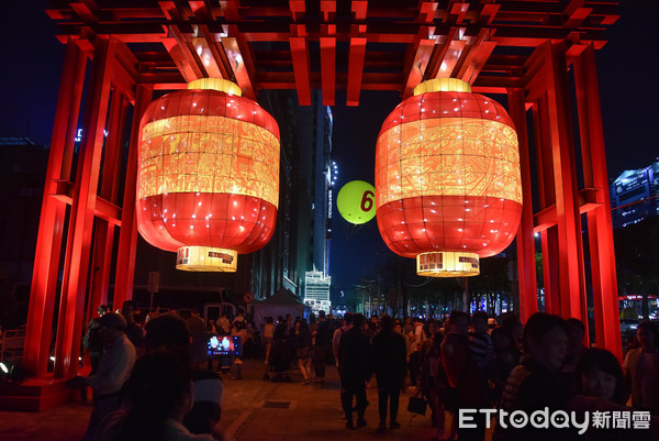 ▲▼2018台北燈節。祈福生子燈（圖／記者李毓康攝）