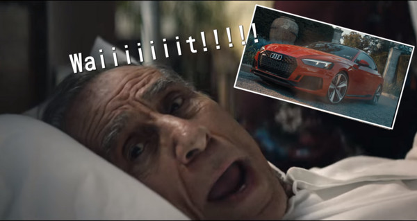 就是愛慘奧迪RS5 Coupe引擎怒吼聲　病危老人驚醒大喊：Wait！（圖／翻攝自奧迪）