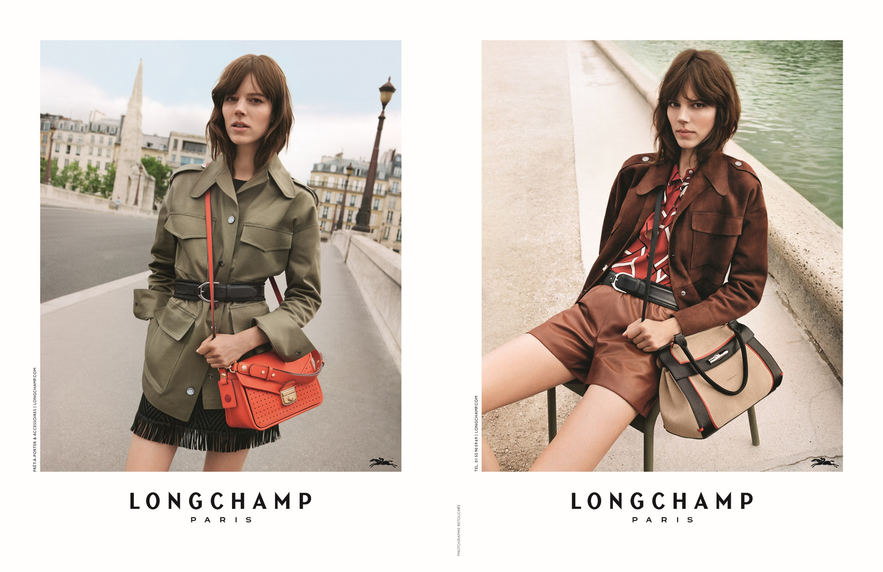 ▲▼ 超模Freja為Longchamp化身都會探險家　以全新視角玩味巴黎。（圖／Longchamp提供）