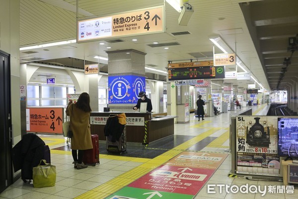 ▲▼東武鐵道淺草站,特急列車乘車月台。（圖／記者蔡玟君攝）