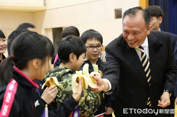 ▲楊岱鋼與林聰賢出席臺日食品產業合作記者會。（圖／記者華少甫攝）