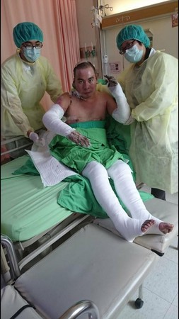 ▲▼ 2018臉部平權運動臺北國道馬拉松，李慧珠、劉嘉舜、李懿。（圖／大漢行銷提供）