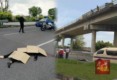 馬來西亞18歲華裔少女陳佩杏騎車墜橋亡。（圖／翻攝《光華網》）