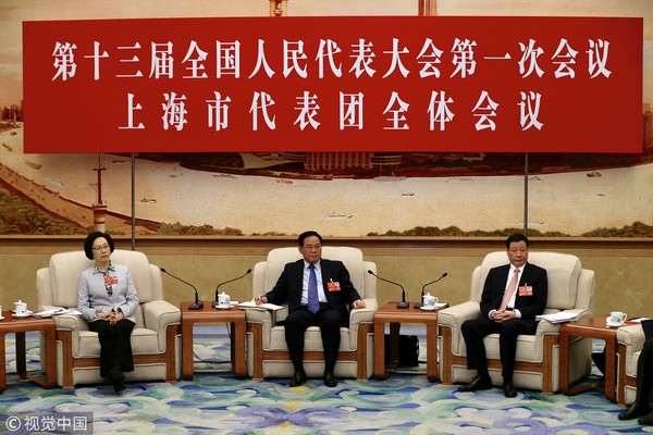 ▲首屆「中國國際進口博覽會」在上海　台灣民間團體有意參加。（圖／視覺中國）