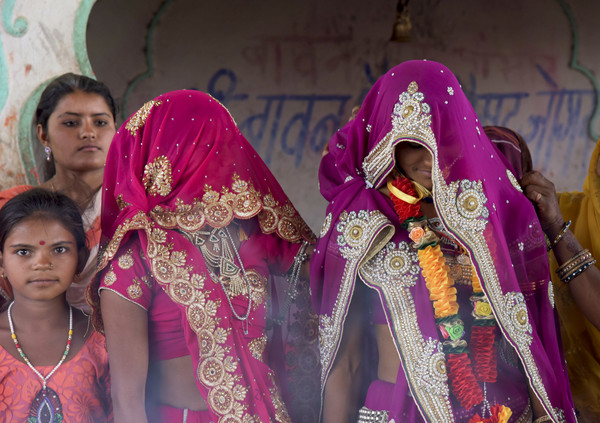 ▲▼印度童婚。（圖／達志影像／美聯社）