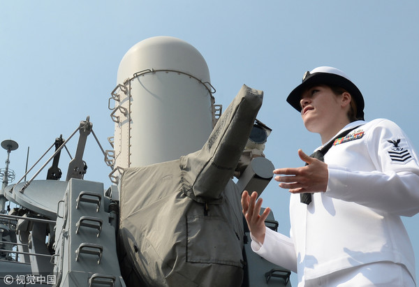 ▲▼守門員近程防禦武器系統（Goalkeeper CIWS）比方陣系統要強。圖為方陣快炮。（圖／CFP）