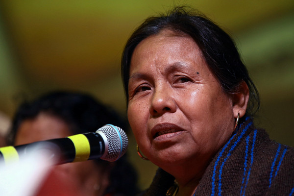 ▲墨西哥第一位女性土著總統候選人Marichuy（圖／路透）