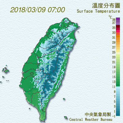 天氣圖。（圖／氣象局）