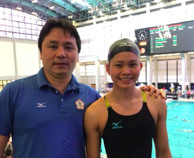 ▲▼2018香港分齡短道游泳，林姵彣200公尺蛙式全國紀錄。（圖／曾正宗提供）
