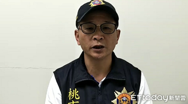 ▲警方說明偵破市議員王浩宇遭潑漆案。（圖／中壢警分局提供）
