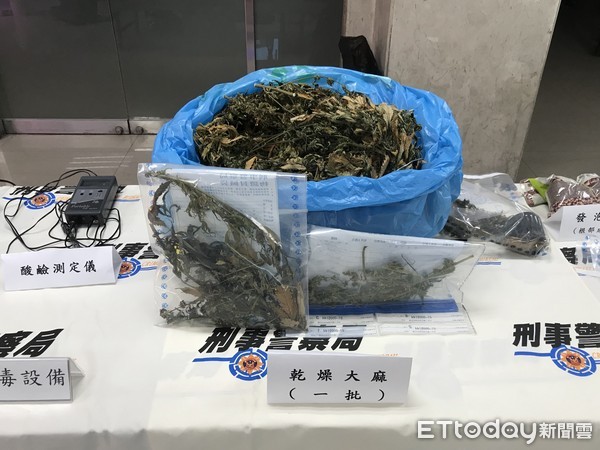 ▲營造廠工程師兼職種大麻，剛收成還沒賣就被警搗破。（圖／記者柳名耕攝）