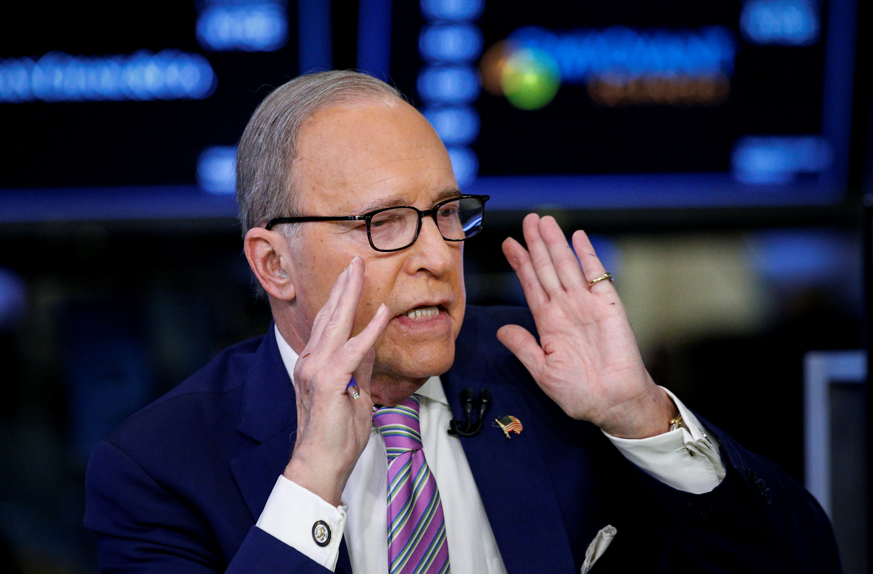 ▲▼ 美國媒體CNBC資深評論員庫德洛（Larry Kudlow）確定出任國家經濟委員會（NEC）主席及總統經濟政策助理。（圖／路透社）