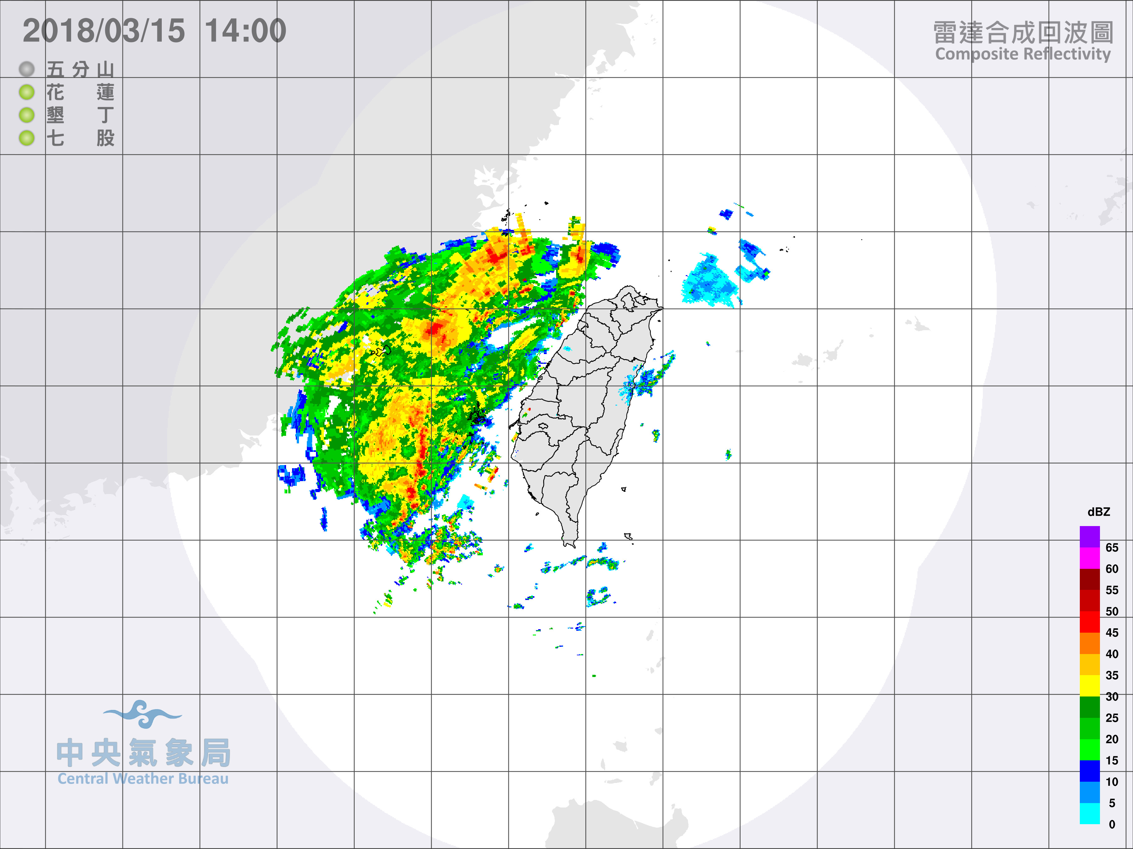 天氣圖。（圖／氣象局）