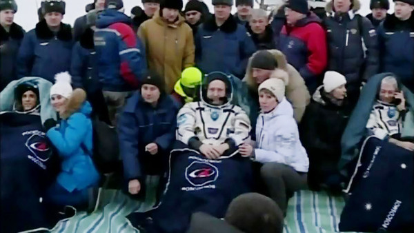 ▲▼NASA「遠征54隊」(ISS Expedition 54)3名太空人上月28日成功返回地球。（圖／達志影像／美聯社）