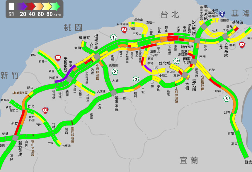 ▲▼快訊／國5雪隧驚傳2車追撞意外　南下18.4K車流回堵。（圖／高公局）