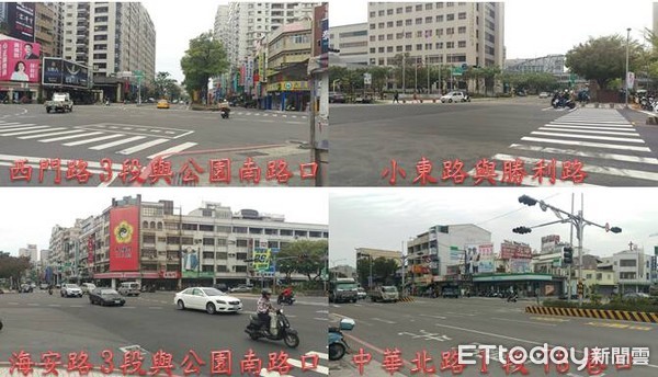▲台南市警五分局提供107年2月份，北區發生交通事故最多的肇事路段供民眾參考。（圖／警方提供）