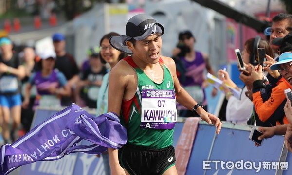 ▲日本馬拉松選手川內優輝。（圖／記者洪偵源攝）