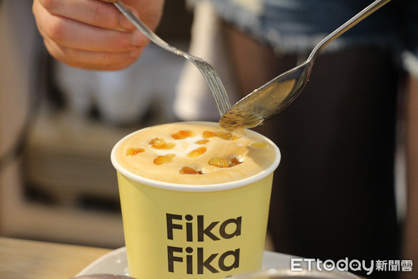 ▲Fika Fika Café快閃SOGO　推出4款期間限定咖啡。（圖／記者黃士原攝）