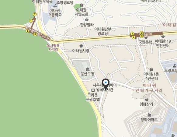 ▲踩點兼蹲點超方便！Wanna One去過咖啡廳就在公司樓下。（圖／翻攝自Naver map）