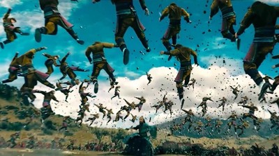 《真．三國無雙》改編真人電影　網：神還原遊戲畫面，小兵直接被掃飛！