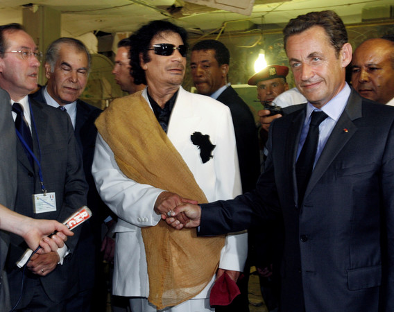 ▲▼法國前總統薩科齊被起訴及監控，涉接受卡扎菲資金。（圖／路透）