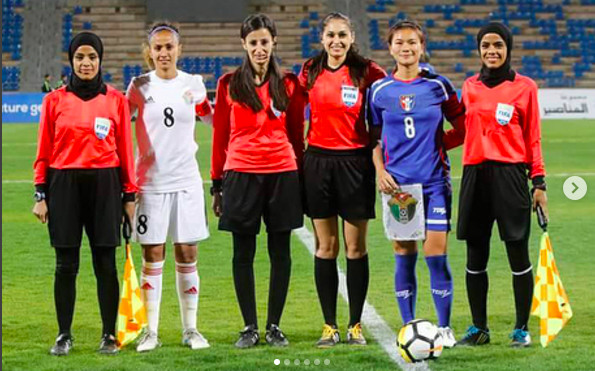 ▲中華女足與約旦進行友誼賽。（圖／翻攝自CTFA IG）
