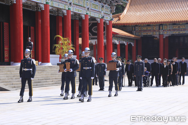 ▲▼故陸軍烈士趙仲容少將等5員入祀國民革命忠烈祠。（圖／記者黃克翔攝）