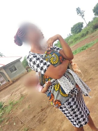 ▲▼奈及利亞6月大女嬰遭性侵，父親拿彎刀砍變態腿。（圖／翻攝自Prince Gwamnishu Harrison臉書）
