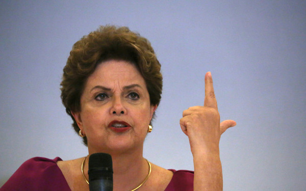 ▲▼前任巴西總統羅賽芙（Dilma Rousseff）。（圖／路透社）