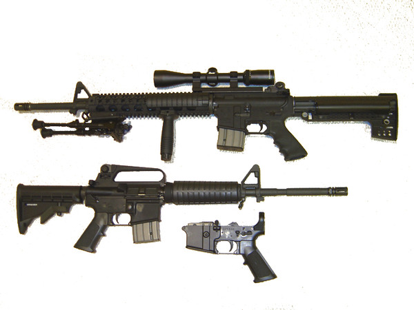 ▲▼AR-15步槍被稱為「死神的聖物」視為是兇槍的代名詞。（圖／取自維基百科）