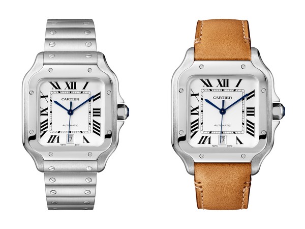 ▲傑克葛倫霍代言卡地亞Santos de Cartier腕錶（圖／品牌提供）