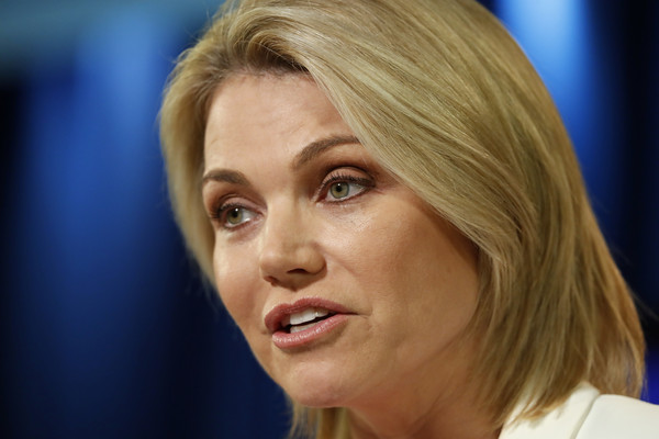 ▲▼ 美國國務院發言人諾爾特（Heather Nauert）。（圖／達志影像／美聯社）