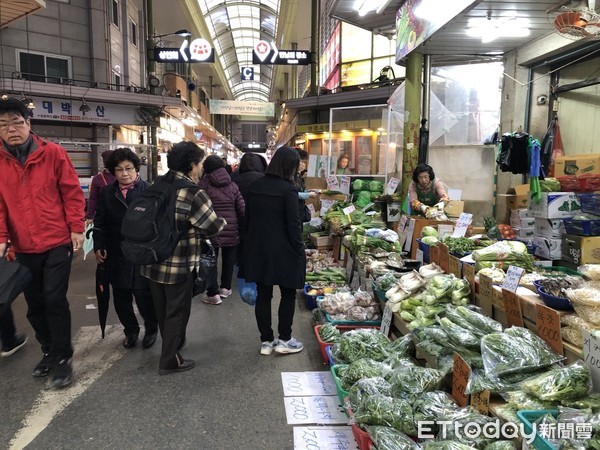 ▲韓國首爾望遠市場 。（圖／記者于佳云攝）