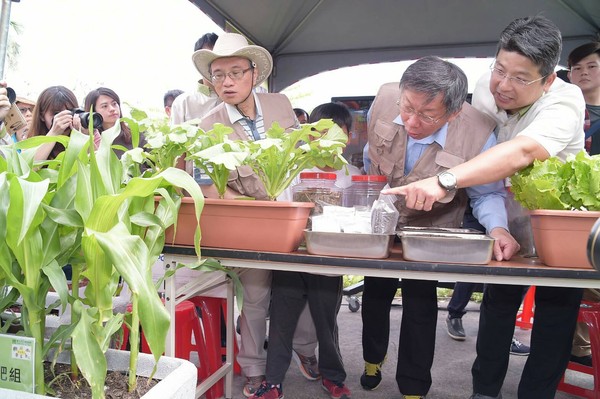 ▲▼台北市長柯文哲出席「台北兒童月」系列活動「築夢Taipei童趣探險」。（圖／台北市政府提供）