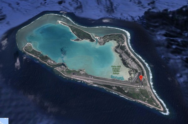 ▲威克島, Wake Island（圖／取自Google maps）