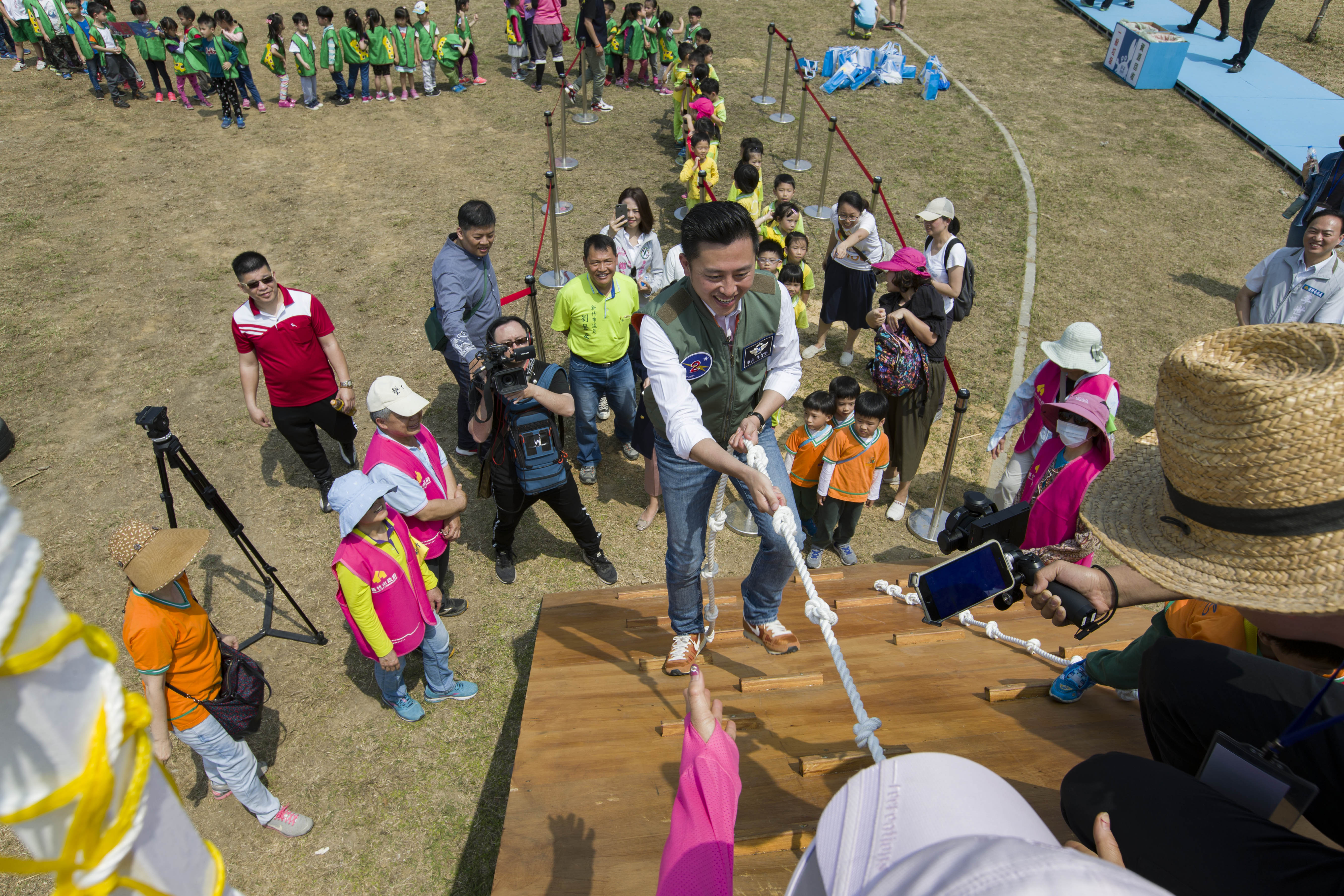 2018新竹市兒藝節兒藝節「風的運動場」將於4日至8日於香山區水資源公園開跑。（圖／新竹市政府）