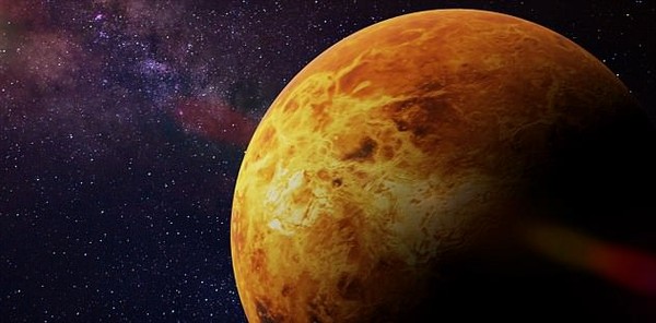 ▲NASA專家說，金星上由硫酸組成的大氣層，可能是簡單微生物的家園。(圖／翻攝自網路）