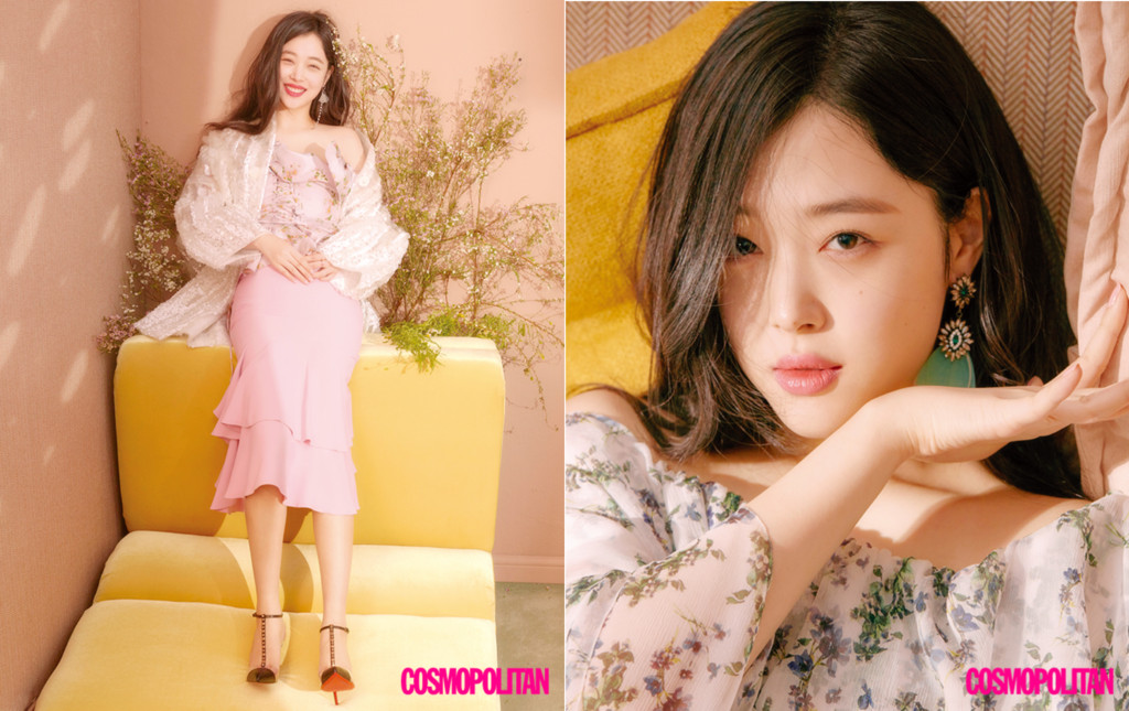 ▲雪莉。（圖／翻攝自cosmopolitan.co.kr）