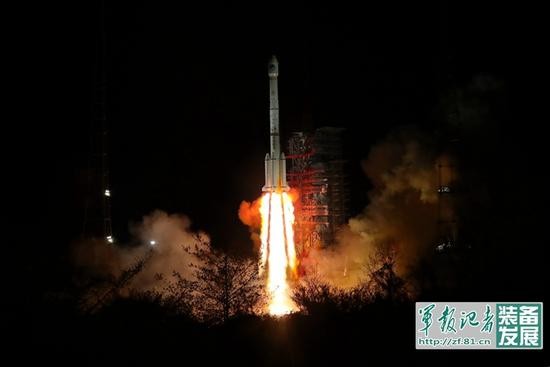 ▲中國成功發射第30顆、第31顆北斗衛星導航系統（BDS）。（圖／翻攝自軍報記者網）
