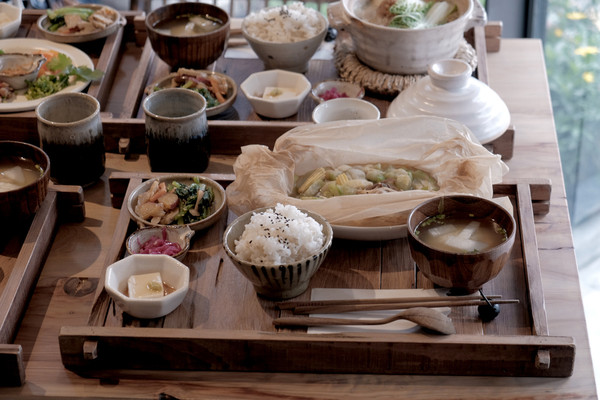 ▲新竹市日式風格蔬食料理「井家Tea House」。（圖／男子的日常生活提供）