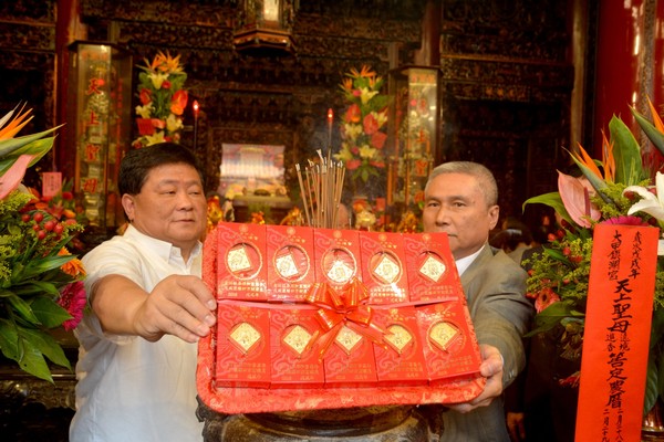 大甲鎮瀾宮葉配。（圖／鎮瀾宮提供）