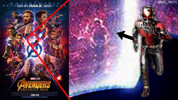 ▲▼《復仇者聯盟3：無限之戰》IMAX版海報，疑似有蟻人。（圖／翻攝自MCU_TWEET推特）