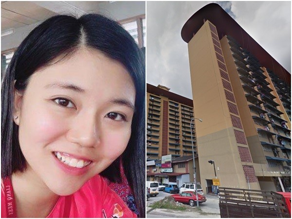 ▲▼馬來西亞20歲華裔高材生跳樓輕生，同一棟大樓的第71起。（組合圖／翻攝自Google Map／新浪网）