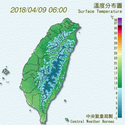 天氣圖。（圖／氣象局）