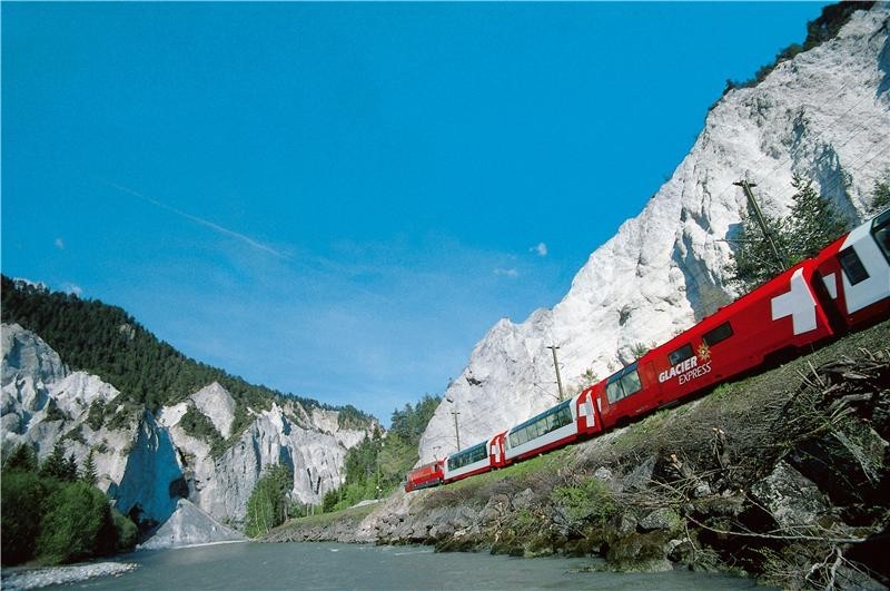 ▲▼瑞士冰河列車。（圖／Glacier Express）