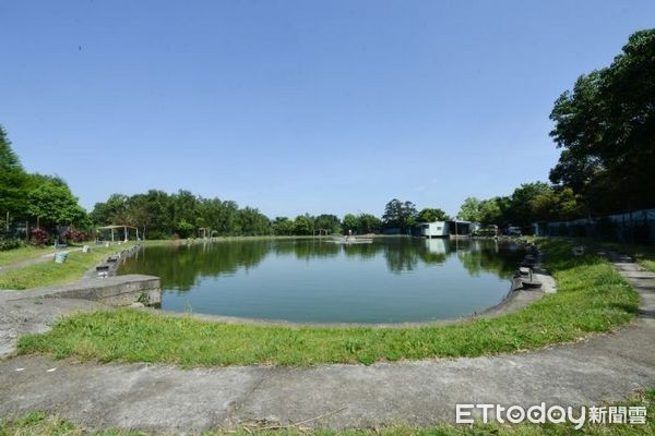 ▲▼將規劃鍋肚陂生態公園結合石門大圳櫻花步道，串連成為休閒帶。（圖／桃園市政府提供）